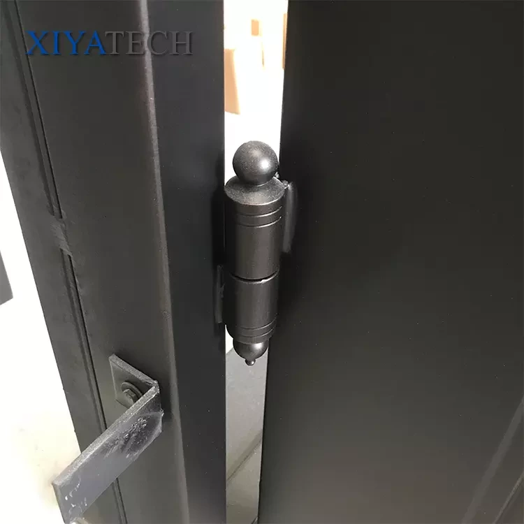 European Security Home Arched Single Double Main Entrance Front Entry Wrought Iron Door Price