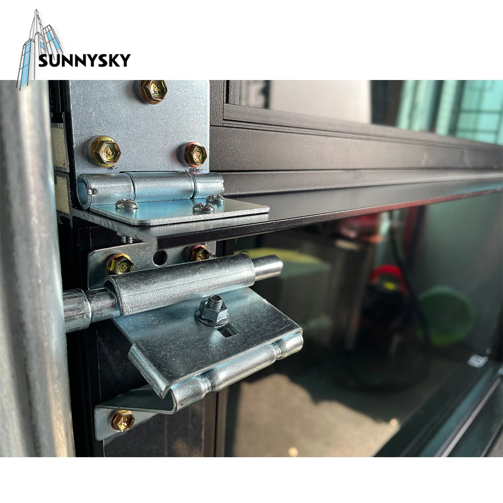 Two sided sectional garage doors foshan