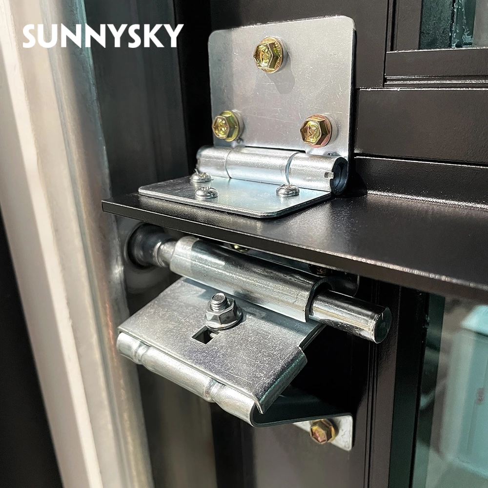 Two sided sectional garage doors foshan