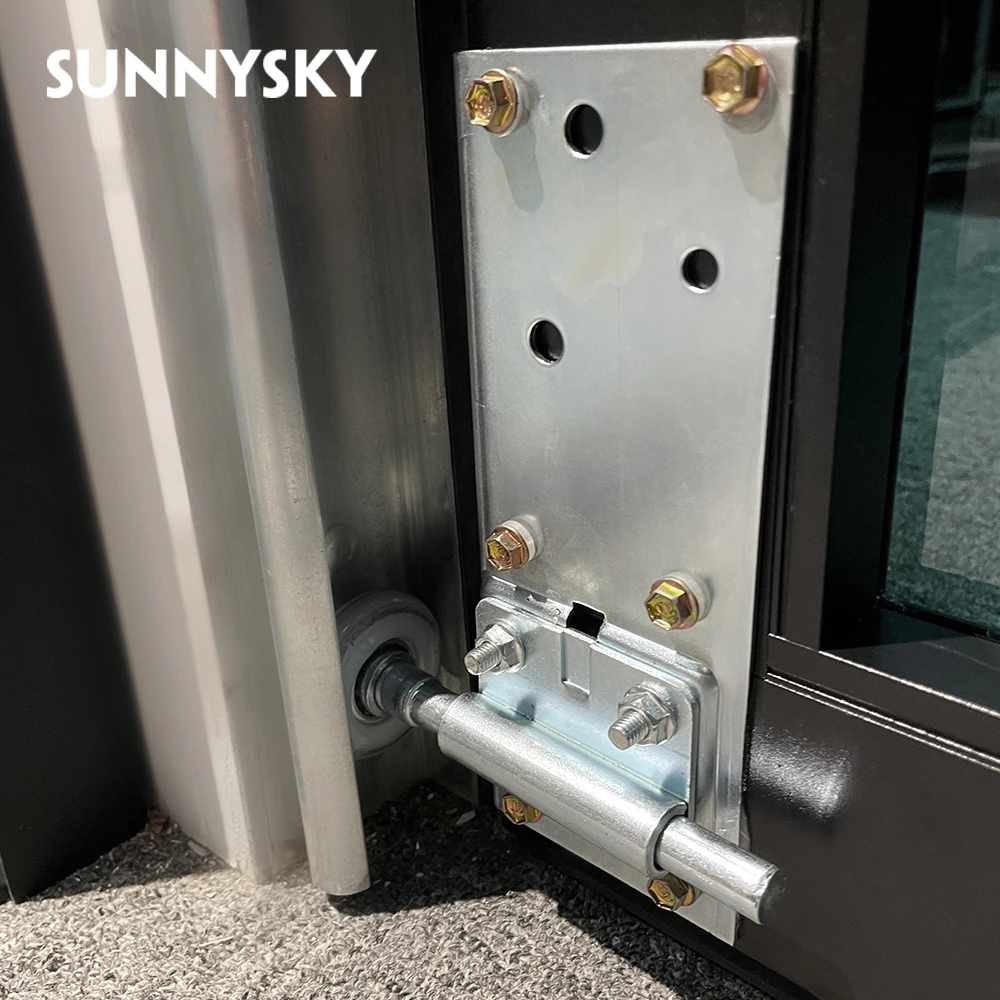 Two sided sectional garage doors foshan