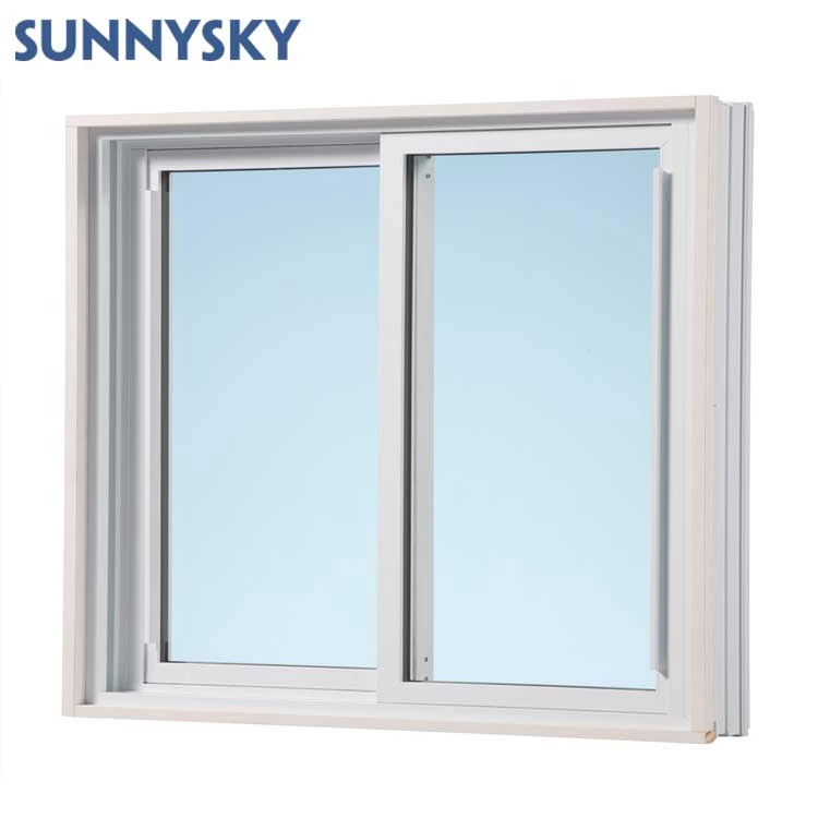 Sunnysky North America NFRC Window Double Glass Aluminum Sliding Windows Thermal Break House Sliding Window and Doors