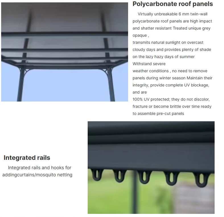 Sunnysky 10x10 13x10 13x13 20x13 Ft Aluminium Garden Pergola Outdoor Waterproof Louvered Pergola Bioclimatica Electric Modern Pergola